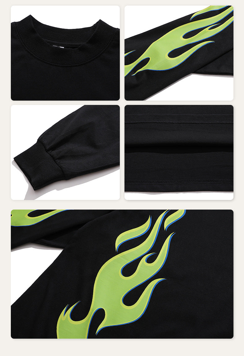 Green Flame T-shirt