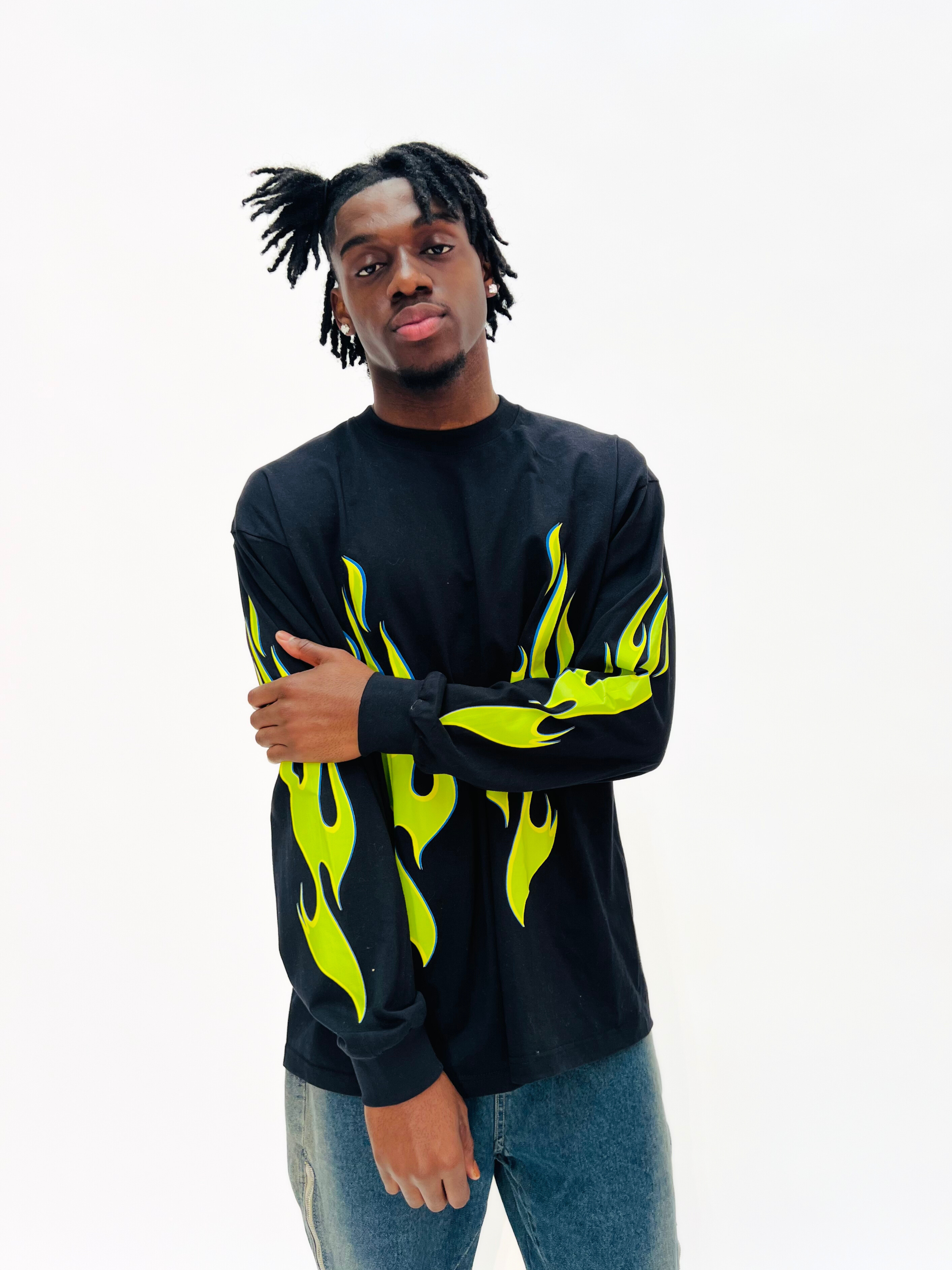 Green Flame T-shirt