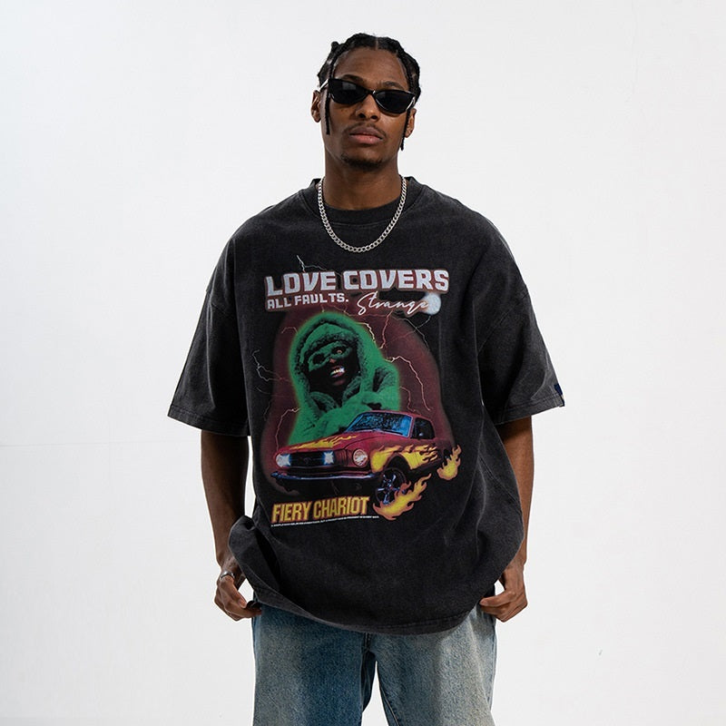 Love covers t-shirt