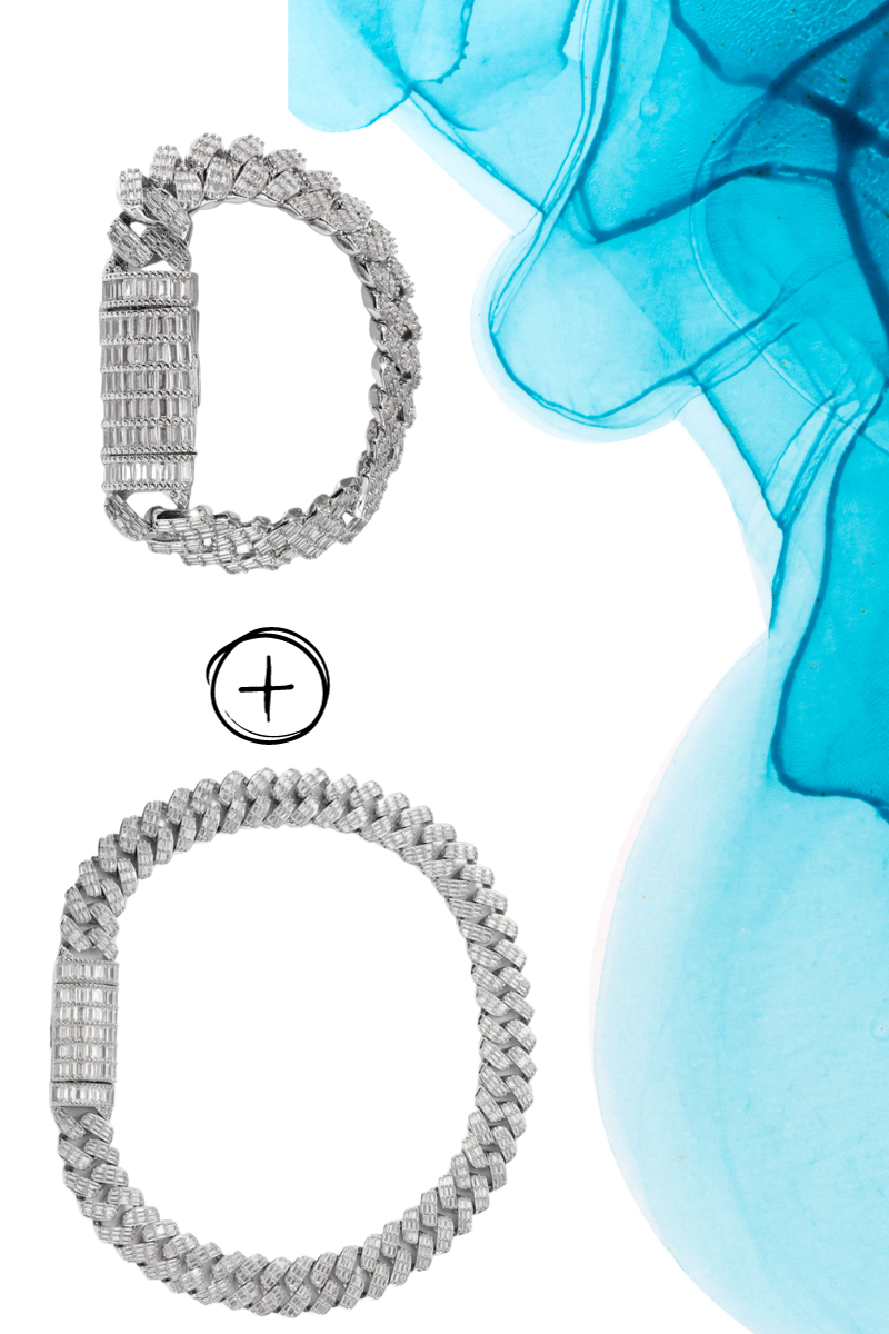Cubic Zirconia Chain+Bracelet Pack